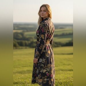 Maxi Shirt Dress / Festival Jacket Womens Size Small